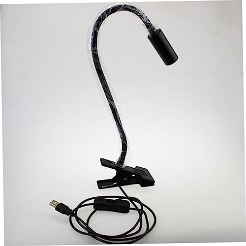 Lampe De Bureau LED Portable à Pince Réglable | Mini Lampe Flexible Pour Lecture, Camping, Bricolage | Alimentation Par Piles (incluses)